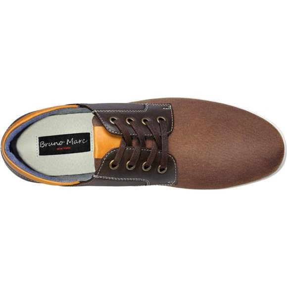 Men\'s Rivera Oxfords Shoes Sneakers (Dark Brown) (Brand New) main image 4